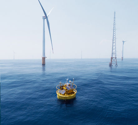 Metal Ocean Buoy Wave CTD Profile Saat ini Oceanographic Buoy