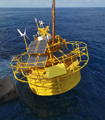 Meteorological Floating LiDAR Hydrologic Monitoring Buoy Untuk Panduan Navigasi