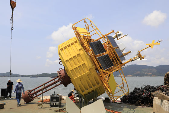 Ketinggian Gelombang Mengambang LiDAR Buoy Pemantauan Otomatis Kondisi Samudra